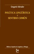 Política lingüística y sentido común