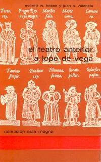 El teatro anterior a Lope de Vega