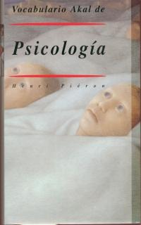 Vocabulario Akal de Psicología Vocabulario Akal de Psicología