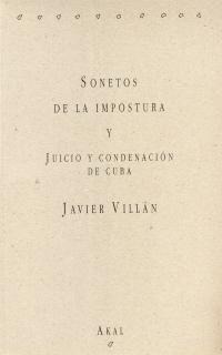 Sonetos de la impostura y Juicio y condenación de Cuba