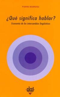 ¿Qué significa hablar?