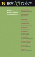 NLR 16 BRASIL NEODEPENDENCIA Y SUBDESARROLLO