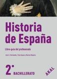 Historia de España 2º Bachillerato. Libro-guía del profesorado