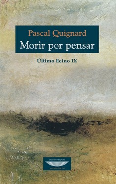 Morir por pensar Morir por pensar