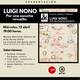 Presentación de Luigi Nono, en Madrid