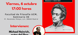 Conferencia de MICHAEL HEINRICH, en Madrid
