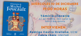 Presentación de EL BESTIARIO DE MICHEL FOUCAULT, en Barcelona