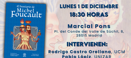 Presentación de EL BESTIARIO DE MICHEL FOUCAULT, en Madrid