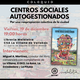 Coloquio en torno a CENTROS SOCIALES AUTOGESTIONADOS, en Madrid