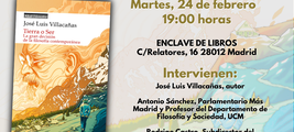 Presentación de TIERRA O SER, en Madrid