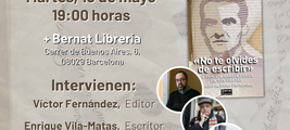 Presentación de NO TE OLVIDES DE ESCRIBIR, en Barelona