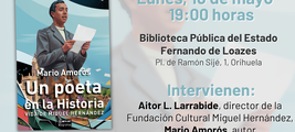 Presentación de UN POETA EN LA HISTORIA, en Orihuela