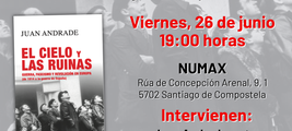 Presentación de EL CIELO Y LAS RUINAS, en Santiago de Compostela