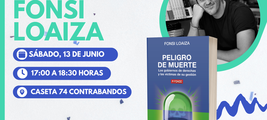FLM 2026. Fonsi Loaiza firma en Caseta de Contrabandos