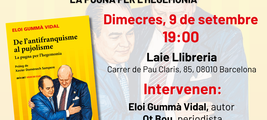  Presentació del llibre De l’antifranquisme al pujolisme, a Barcelona