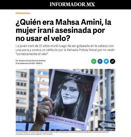 Asesinato de Mahsa Amini