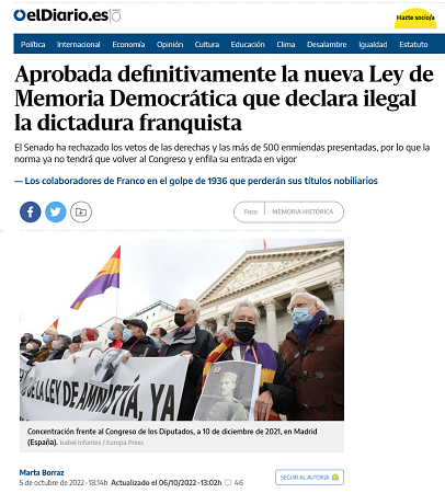 Ley de Memoria Histórica